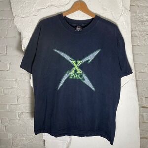 Vintage 1999 WWF X-Pac D-Generation X Wrestling T-Shirt Double Sided Mens XL